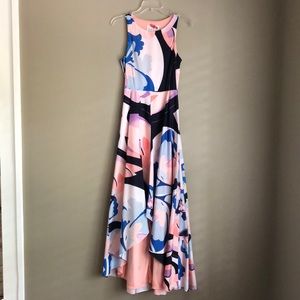Nicole Miller Hi Low Maxi Dress